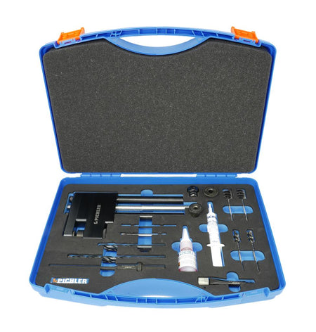 Drilling-out kit VAG 4-link bolt with cleaning brushes VW / Audi / Skoda