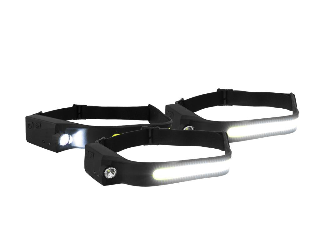 Headlight 450 lumen cob led, on/off touchless, (pu = 3 pcs.)