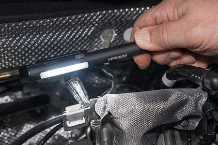 Headlight 450 lumen cob led, on/off touchless, (pu = 3 pcs.)