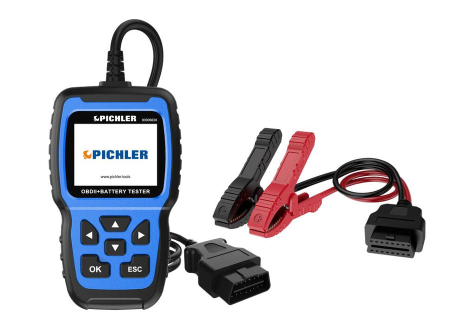 OBD2 Autodiagnostic scanner Pro incl. Battery tester 12/24V